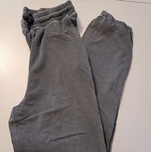 Boys gray Old Navy light faded looking joggers